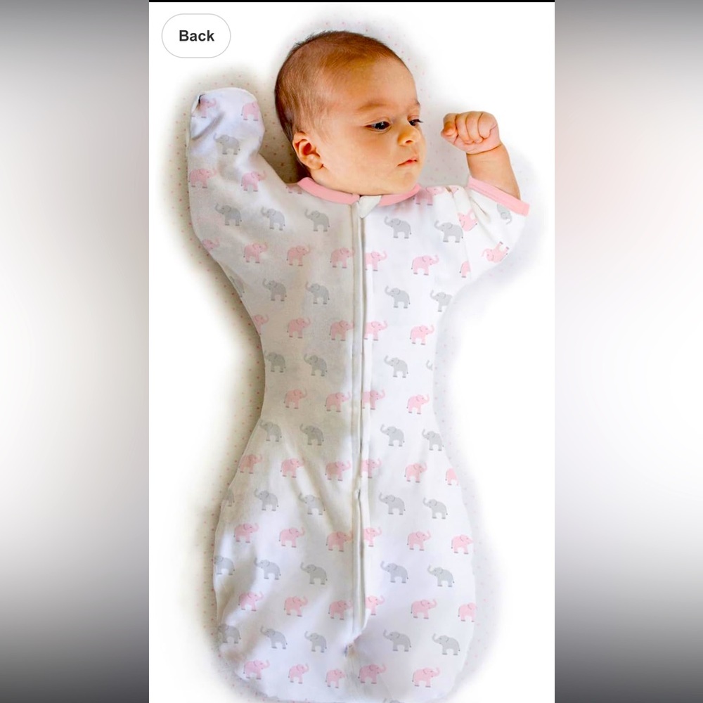 Transitional swaddle sack for  3-6 months